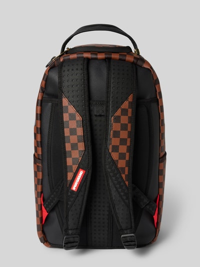 Sprayground Rucksack mit Motiv-Print Modell 'SHARKS IN PARIS' Mittelbraun 4