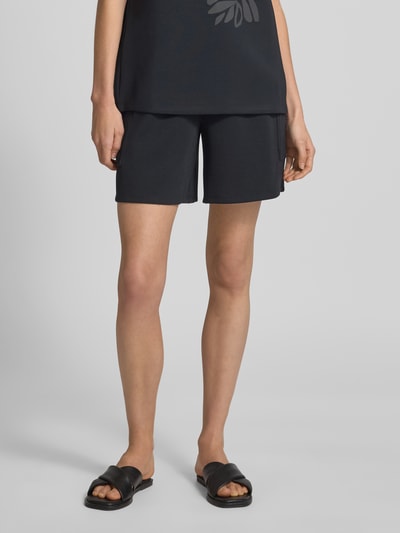 Christian Berg Woman Relaxed Fit Sweatshorts mit Cargotaschen Black 4