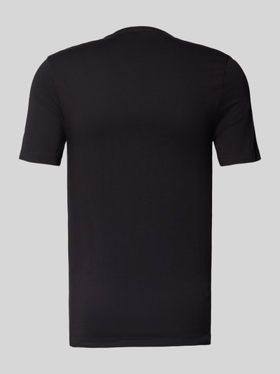 Produktfoto, Regular Fit T-Shirt aus reiner Baumwolle im 3er-Pack Modell 'CLASSIC' von BOSS, Unifarben, Jersey, Label-Schriftzug, Kurzarm, Rückansicht
