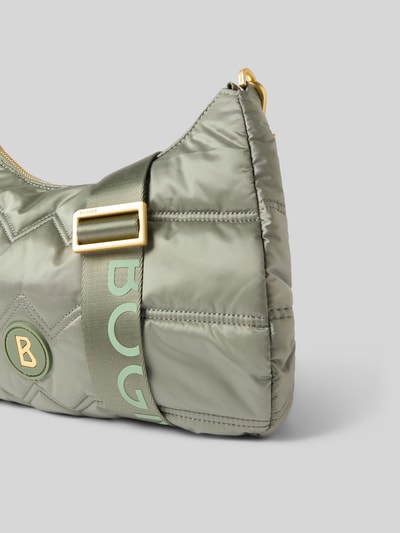 BOGNER Handtasche mit Steppnähten Modell 'wallis tessuto odette' Schilf 3