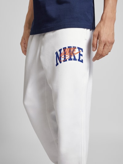 Nike Sweathose mit Label-Print Weiss 3