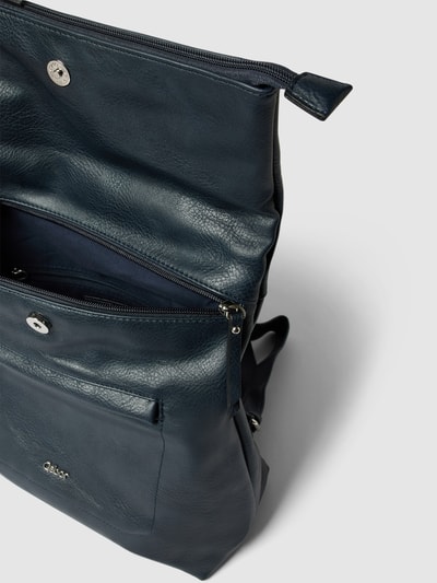 GABOR Rucksack mit Label-Applikation Modell 'MINA' Dunkelblau 5