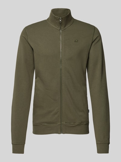 Blend Sweatjacke mit Stehkragen Modell 'BHAVEBURY' Khaki 2