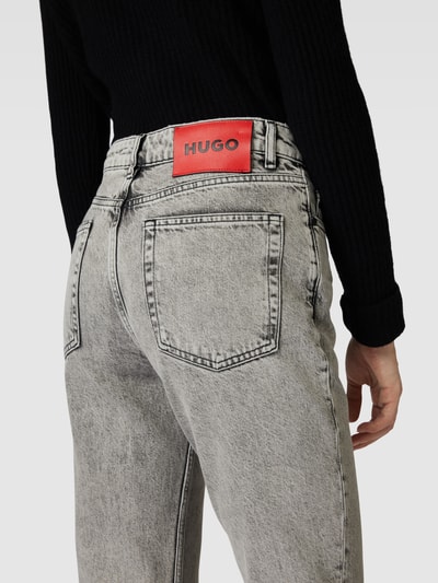 HUGO Jeans im 5-Pocket-Design Hellgrau 3
