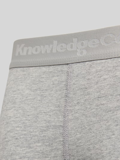 Knowledge Cotton Apparel Bokserki z elastycznym paskiem z logo w zestawie 3 szt. Rdzawoczerwony 2