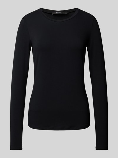 Weekend Max Mara Longsleeve mit Rundhalsausschnitt Modell 'MULTIE' Black 2