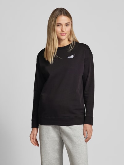 PUMA PERFORMANCE Sweatshirt mit Label-Stitching Black 4