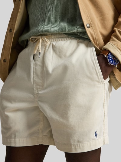 Polo Ralph Lauren Szorty chino o kroju regular fit z czystej bawełny Złamany biały 3