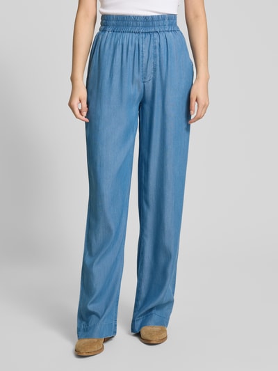 mbyM Relaxed Fit Stoffhose in Denim-Optik Modell 'Phillipa' Jeansblau 4