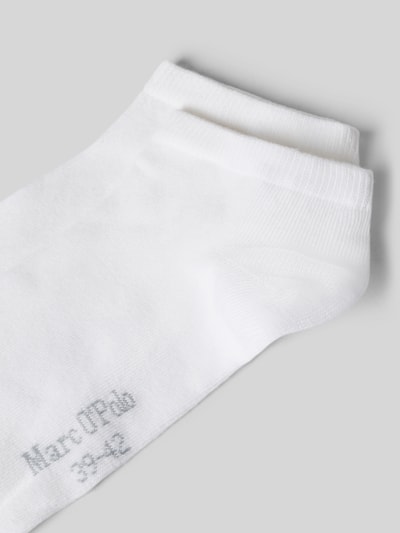 Marc O'Polo Sneakersocken aus Baumwollmix im 2er-Pack Weiss 2