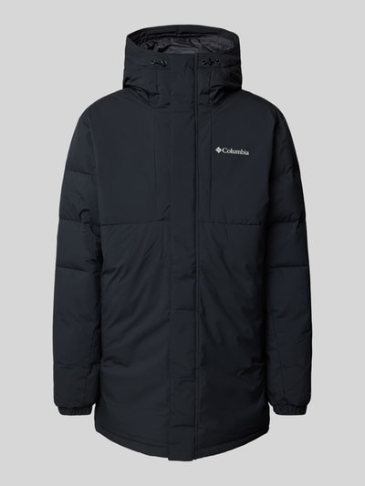 COLUMBIA Regular Fit Daunenjacke mit Label-Print Modell 'ALDERCREST' Black 2