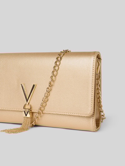 VALENTINO BAGS Portemonnaie mit Label-Detail Modell 'DIVINA' Gold 2