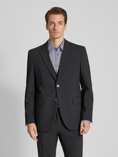 BOSS Regular Fit Anzugsakko aus Schurwoll-Mix Modell 'H-Jasper-MM-C-NF' Black 4