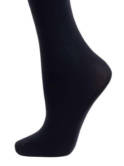Wolford Strumpfhose in matter Optik Modell 'Velvet' - 66 DEN Marine 2