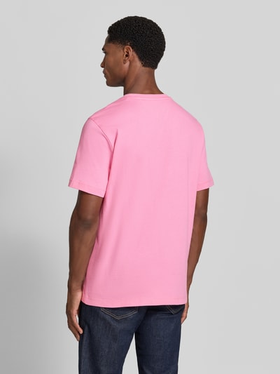 Tommy Hilfiger Regular Fit T-Shirt aus reiner Baumwolle ' Pink 5