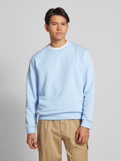 Jack & Jones Sweatshirt mit Rundhalsausschnitt Modell 'BRADLEY' Hellblau 4