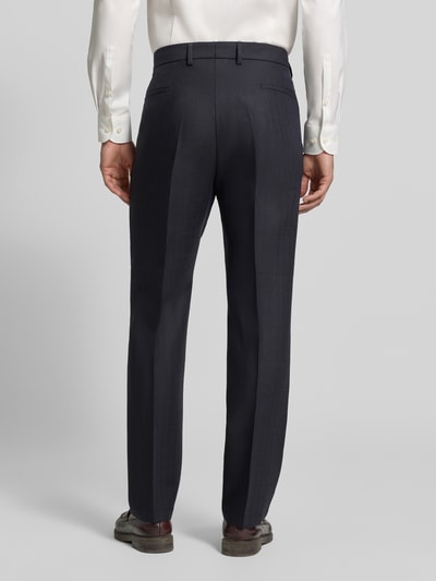 Strellson Regular Fit Anzughose aus reiner Schurwolle Modell 'Tomeo' Marine 5