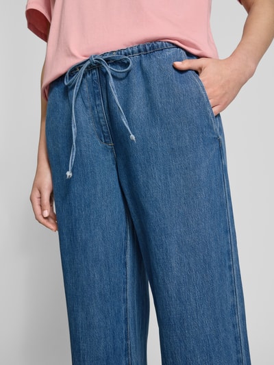 EDITED Jeans mit elastischem Bund Jeansblau 3