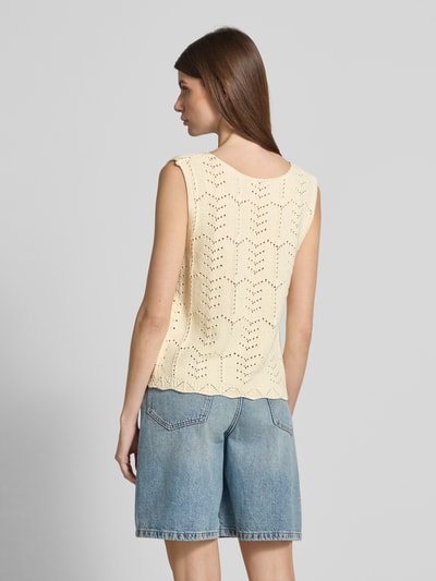 moves Gilet met vetersluiting, model 'Daphne' Offwhite - 5
