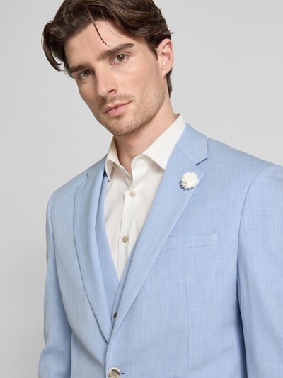 MCNEAL Sakko mit Strukturmuster Hellblau 3