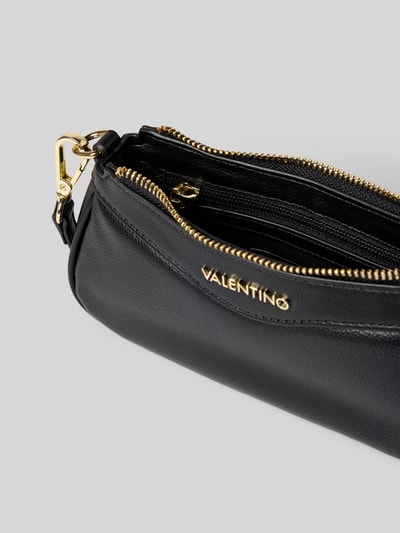 VALENTINO BAGS Schoudertas met labelapplicatie, model 'ELLY' Zwart - 4