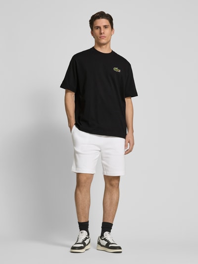 Lacoste T-Shirt mit Label-Detail Black 1