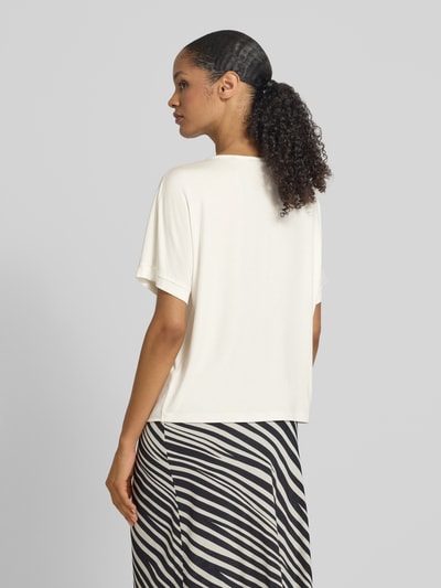 Someday T-shirt met ronde hals, model 'Kalesia' Offwhite - 5