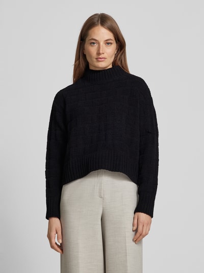 Vero Moda Sweter ze stójką model ‘ISA’ Czarny 4