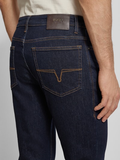 JOOP! Jeans Modern fit jeans met stretch, model 'Mitch' Donkerblauw - 3
