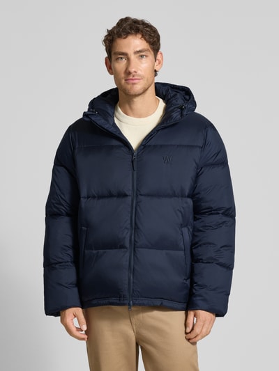 Wood Wood Steppjacke mit Kapuze Modell 'CLAUS PUFFER JACKET' Marine 4