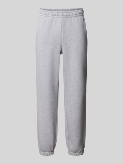 Produktfoto, graue Regular Fit Sweathose aus Baumwoll-Mix von Lacoste, glatte Textur, Herren Sweathose von Lacoste