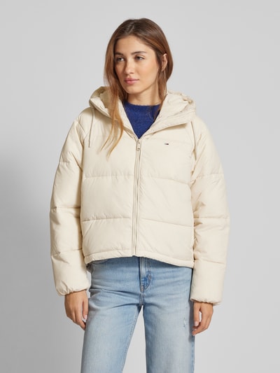 Tommy Jeans Gewatteerd jack met capuchon, model 'VAIL' Beige - 4