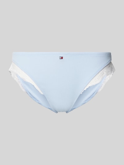 TOMMY HILFIGER Slip mit Spitzenbesatz Hellblau 1