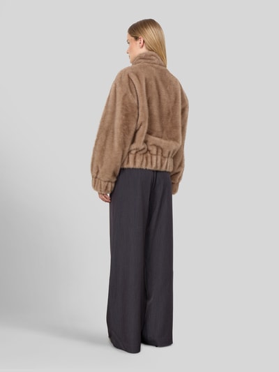 Soyaconcept Webpelzjacke mit Stehkragen SC-HAYE 2 Camel 4