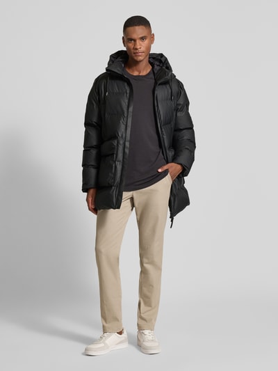 RAINS Steppjacke mit Zweiwege-Reißverschluss Black 1