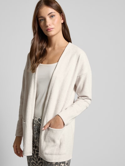 Only Regular Fit Cardigan mit Baumwolle Modell 'MATTY' Beige Melange 3