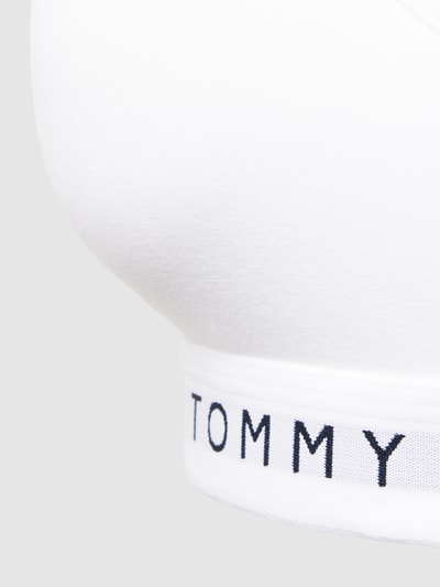 TOMMY HILFIGER Bralette mit Label-Print Modell 'ORIGINAL' Weiss 2