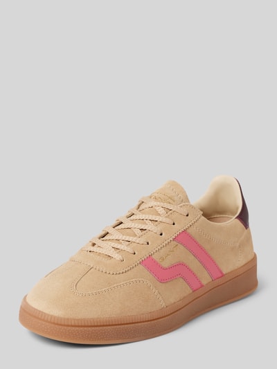 Gant Sneakers met labeldetail, model 'Cuzima' Beige - 1