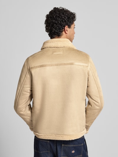 Blend Jacke mit Pattentaschen Modell 'FISCHER' Beige 5