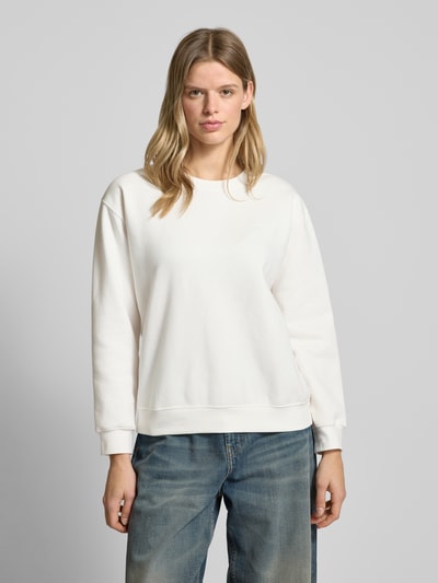 Levi's® Bluza o kroju oversized z naszywką z logo Złamany biały 4