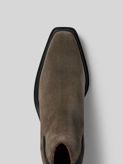 Copenhagen Chelsea Boots mit elastischen Einsätzen Mittelbraun 4