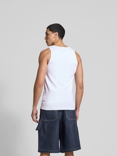 Diesel Tanktop mit Label-Detail Weiss 5