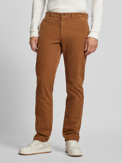 Tommy Hilfiger Regular Fit Cordhose mit Gürtelschlaufen Modell 'DENTON' Khaki 4