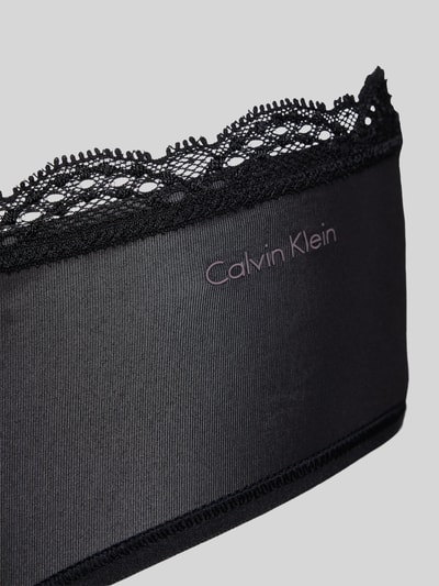 Calvin Klein Underwear Slip mit Spitzenbesatz Black 2