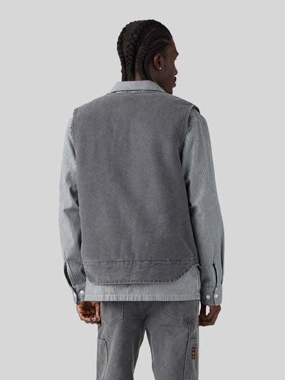 Levi's® Regular Fit Weste aus reiner Baumwolle Modell 'SARATOGA' ' Black 5