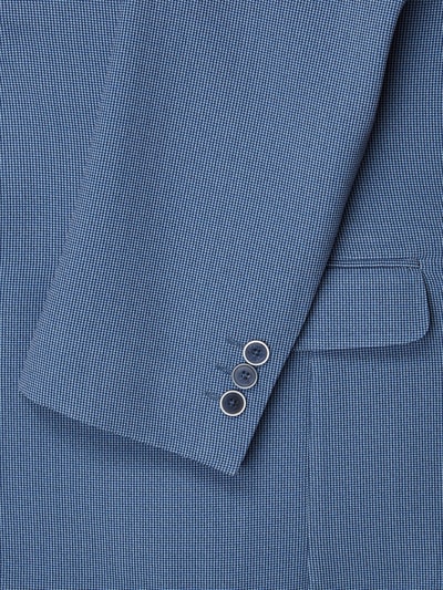 HECHTER PARIS Modern Fit 2-Knopf-Sakko mit Stretch-Anteil Bleu 3