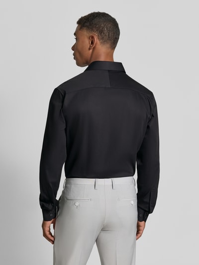 Selected Slim Fit Businesshemd aus Baumwoll-Mix Modell 'FILIP' Black 5