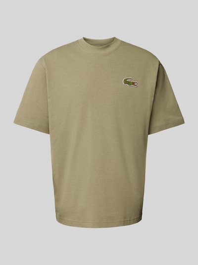 Lacoste T-shirt met ronde hals Olijfgroen - 2