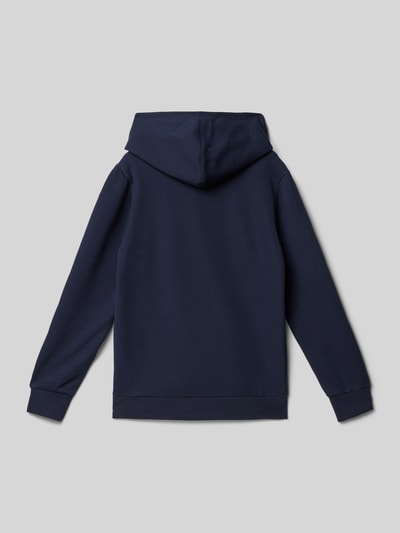 CHAMPION Hoodie met labelstitching Marineblauw - 3