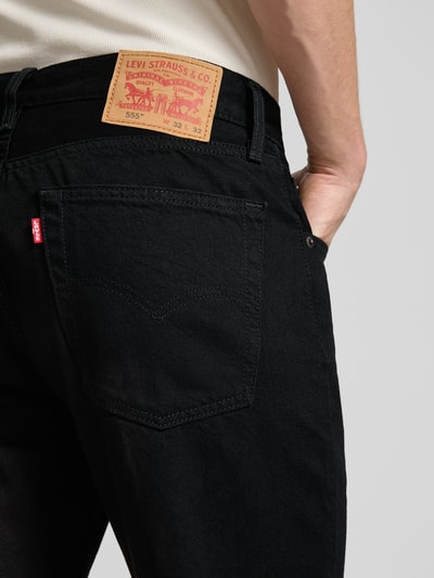 Levi's® Relaxed Straight Fit Jeans mit Eingrifftaschen Dunkelblau 3